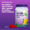Natrol Kids Melatonin Sleep Aid Gummy, 1mg, Supplement for Children, Ages 4 and up, 180 Berry Flavored Gummies