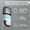Men+Care Ultimate Refillable Deodorant Kit 0 percent Aluminum Clean Touch Aluminum Free Deodorant 1.13