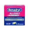 Benadryl Liqui-Gels Antihistamine Dye Free Allergy Medicine; 2 x 24 Count